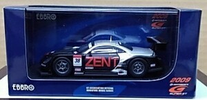 エブロ 1/43 ZENT CERUMO SC430 SUPER GT 2009 Okayama Test