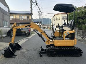 CAT301.5CR◆キャタピラー◆油圧ショベル◆ミニユンボ ◆１.５t◆軽油◆４WAY◆配管◆可変脚◆倍速◆ハサミ付き◆バケット2付き◆愛知発