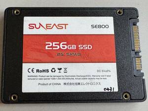 INTEL SSD 256GB【動作確認済み】0431　