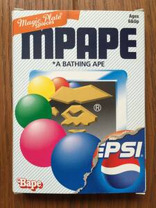 【貴重 非売品 初期】 2001 PEPSI × a bathing ape コラボ ペプシコーラ BAPE ベイシング エイプ マジックプレート 5Pieces ビンテージ