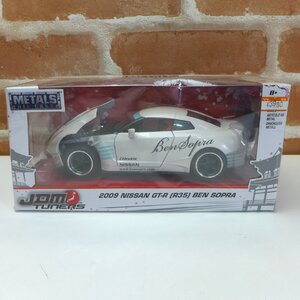 5235T　未開封 jada 1/24 ミニカー 2009 NISSAN GT-R R-35 BEN SOPRA 日産 ジーティーアール