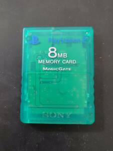 Playstation2 MEMORY CARD 8MB 2個セット　プレイステーション2用メモリーカード 2個セット ソニー SONY 中古