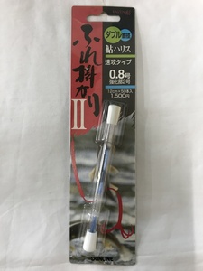 サンライン　KAIZEN鮎　ふれ掛かりⅡ　鮎ハリス　30%引　速攻タイプ　0.8号 強化部2号　12cm×50本入 1点 a47