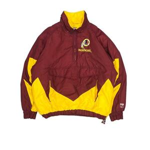 古着 LOGO7 ロゴ７ チーム中綿 AnorakJacket アノラックジャケット NFL レッドスキンズ REDSKINS