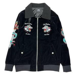 LEFLAH レフラー　Velours Work Jacket ブラック サイズ:L