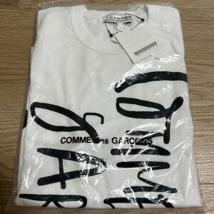 【新品】コムデギャルソン COMME des GARCONS 青山限定 縦書き CDG フルロゴ Tシャツ size S