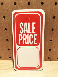 SALE PRICE セール プライス ポップ 10枚セット (アメリカ雑貨 紙物)