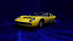 1/12 Lamborghini Miura P400 Super Veloce Kyosho 08622Y Yellow 京商 ダイキャスト ランボルギーニ ミウラ SV 検 1/18 