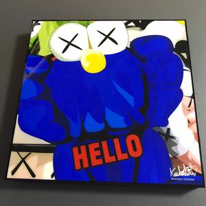 BFF-HELLO- カウズ　kaws パネル　クッキーモンスター　ポップアートパネル