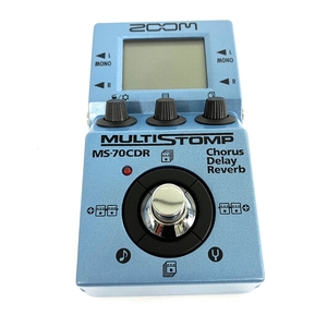 【動作保証】 ZOOM MULTISTOMP MS-70CDR マルチエフェクター 未使用 中古 Y8943671