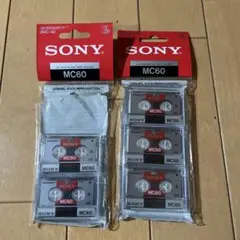 SONY MC60 カセットテープ 5本