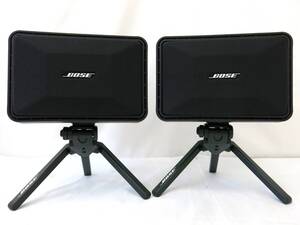 1円～　BOSE　ボーズ　【101MM】　スピーカー　ペア　三脚スタンド　【TS-1】　中古　音出し確認済