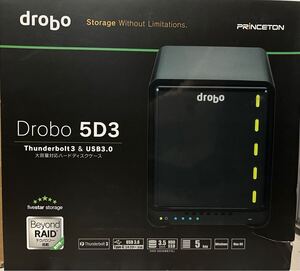 NAS Das Drobo 5d3 16tb usb thunderbolt3 対応