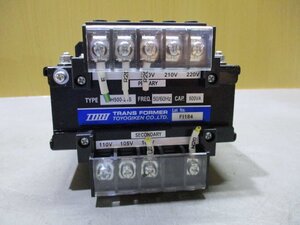 中古 TOYOGIKEN TRH-Sシリーズ TRH500-21S トランスフォーマー (JBFR60930E016)