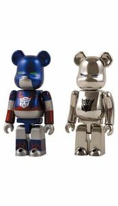 激レア 新品未開封 BE@RBRICK ベアブリック TRANSFORMERS トランスフォーマー オプティマスプライム＆メガトロン Optimus Prime Megatron