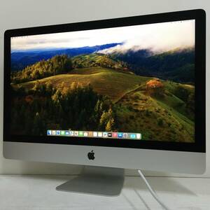 ☆【美品 27インチ】Apple iMac (Retina 5K, 27インチ, 2020) A2115 Core i5/3.3GHz RAM:8GB/SSD:1TB Sonoma 動作品　