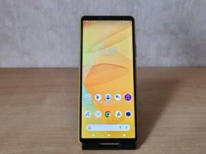 Xperia 10 III 5G SO-52B Docomo版 イエロー SIMロック解除済み ROM 128GB