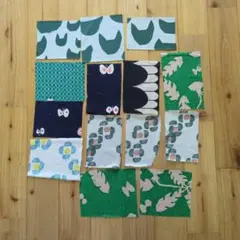 ミナペルホネン　ハギレ　ハンドメイド