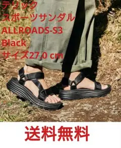 テリック スポーツサンダル ALLROADS-S3 Black 27.0 cm