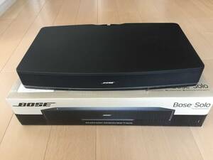 【送料無料】【元箱付】ボーズ BOSE Solo TV sound system / TVサウンドシステム