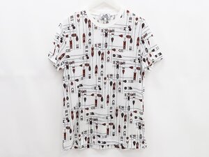 ◇【HERMES エルメス】パドル柄 Tシャツ S