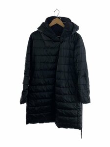 S Max Mara◆コート/1/ナイロン/BLK/無地/94860326070