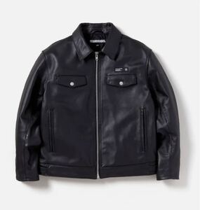 NEIGHBORHOOD STUDS SINGLE LEATHER JACKET