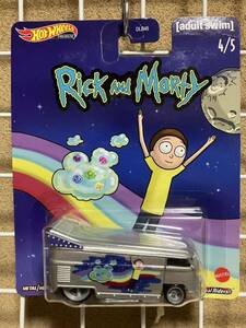 ホットウィール　リック&モーティ　フォルクスワーゲン　ドラッグバス　ポップカルチャー　海外版HOT WHEELS Rick ANd Morty