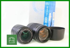 【同梱歓迎】実用■セット■コニカ KONICAMINOLTA DT 18-70mm+75-300mm(元箱)■AK818