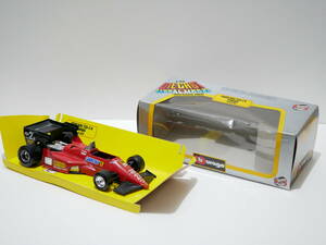 ★ burago FERRARI 126 C4 TURBO ★ 1984年頃のＦ1出走者