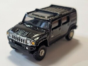 ★トミカ タカラトミー ミニカー TOMICA HUMMER ハマーH2 2005 1/67 NO.15 黒 中古★