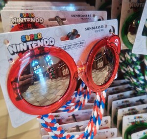 USJ　SUPER NINTENDO WORLD　マリオ　スーパー　ニンテンドー　ワールド　マリオ　サングラス　購入代行