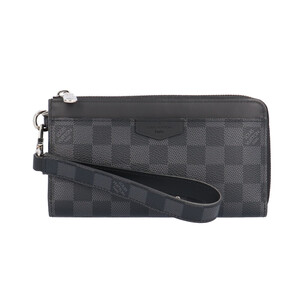 ルイヴィトン ジッピードラゴンヌ ダミエグラフィット 長財布 ダミエグラフィットキャンバス N60379 メンズ LOUIS VUITTON 中古 美品