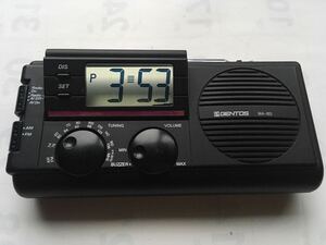 GENTOS クロックラジオ WA-603 AM/FM/アラーム ワイドFM対応 動作確認品 