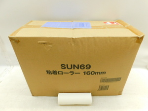 ★友1311 未使用 SUN69 粘着ローラー 160mm 90周巻 72本 まとめて 粘着クリーナー コロコロ スペアテープ 付け替え 替えテープ 32404101