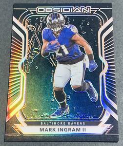 2020 Panini Obsidian Mark Ingram II /75 No.89 Baltimore Ravens NFL 75枚限定　シリアル　レイブンズ　カード