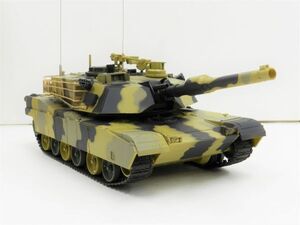 【赤外線バトルシステム付 対戦可能 塗装済み完成品 】Heng Long 2.4GHz 1/24 アメリカ軍 M1A2 エイブラムス ※3816-1/2