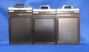 Lisco / リスコ Mark II 4x5 Cut Film Holders フィルムホルダー３枚 　!!