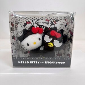 【Sanrio/サンリオ】ハローキティ と バッドばつ丸 40TH ANNIVERSARY/Hello Kitty/ぬいぐるみ/td0020