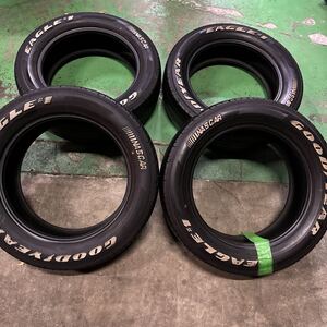 直接引き取りOK!!GOODYEAR ナスカー EAGLE♯1 ホワイトレター★215/60R17 109/107★ハイエース・キャラバン等に!!