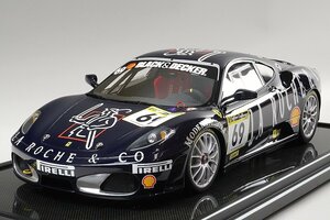 Amalgam アマルガム 1/8 Ferrari フェラーリ F430 CHALLENGE チャレンジ #69 全長約54cm ※窓パーツ浮き / クリアケース 難あり