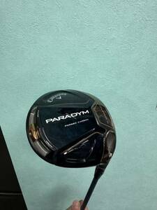 新作ドライバーCallaway パラダイム 超美品