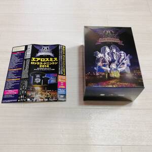 エアロスミス Tシャツ付 限定DVD＋CD3枚 ROCKS DONINGTON 2014 帯付 AEROSMITH 新品・美品 グッズ