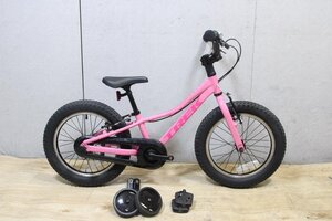 身長96cm～117cm■TREK トレック precaliber16 キッズバイク 1X1S 2021年モデル 美品