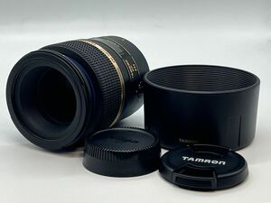 ★美品★ タムロン TAMRON SP 90mm F2.8 Di Macro 1:1 ニコン用 Nikon用 272EN ★前後キャップ・フード付★ #999 #8040 #B49