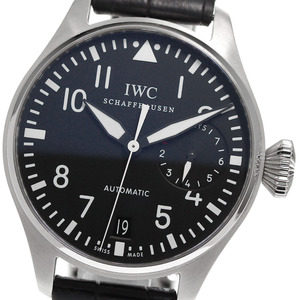 IWC IWC SCHAFFHAUSEN IW500401 ビッグパイロット 7デイズ 自動巻き メンズ 保証書付き_811056