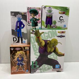 【未開封品】一番くじ ドラゴンボール フィギュア 5点まとめ 超サイヤ人3孫悟空 グロリオ パン ピッコロ デンデ BANDAI