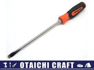 【中古】Snap-on(スナップオン) 7/16 マイナスドライバー SGD10B オレンジ 【/D20179900024914D/】