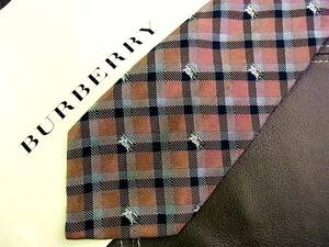 ●5-2278●在庫処分SALE●バーバリー【総ロゴ】【BURBERRY】ネクタイ