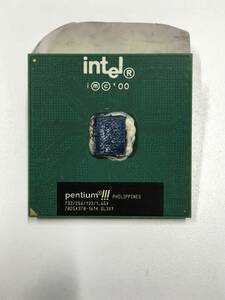 B1791)Intel Pentium III 733MHz Socket370 SL3XY 中古作動品